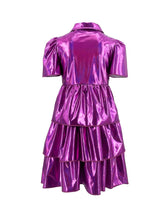 Load image into Gallery viewer, Iridescent Pink Bow Dress
