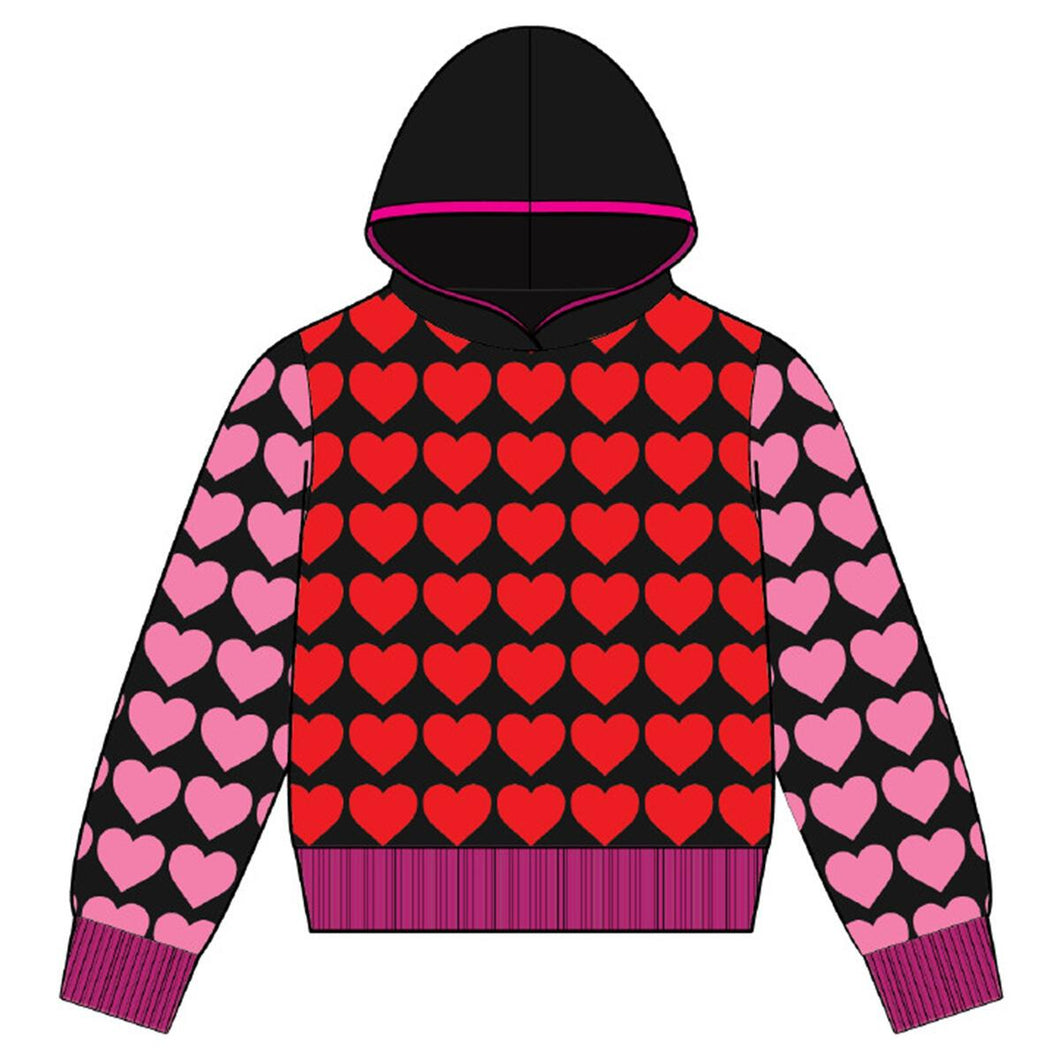 Cora Heart Hoodie