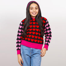 Load image into Gallery viewer, Cora Heart Hoodie
