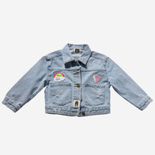 Load image into Gallery viewer, Patched Denim Jacket
