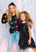 Load image into Gallery viewer, Rainbow Star Sequin Bomber
