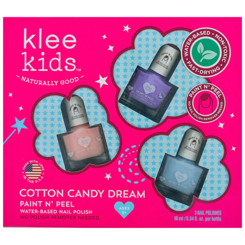 COTTON CANDY DREAM - 3-PIECE NAIL POLISH SET