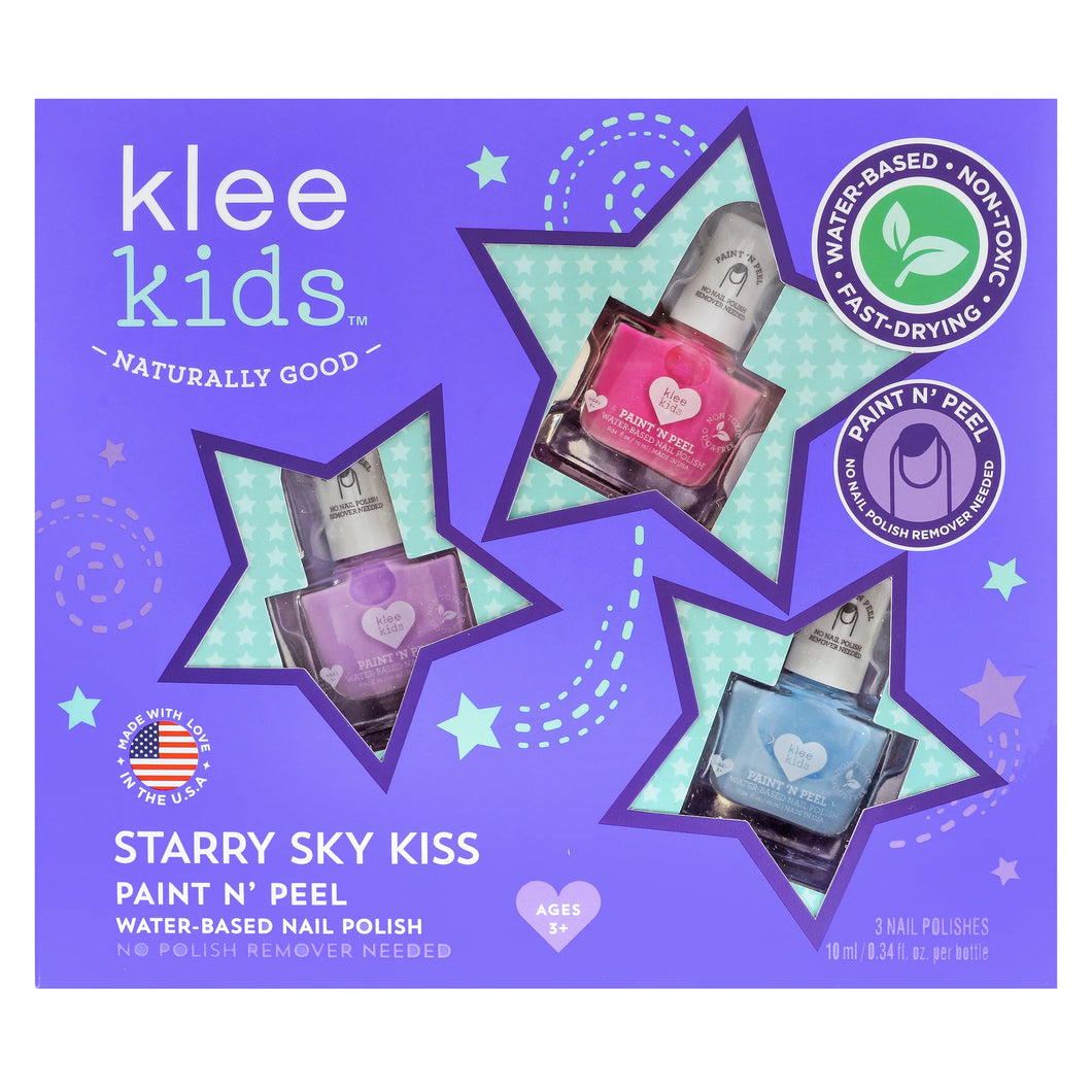 STARRY SKY KISS - 3-PIECE NAIL POLISH SET