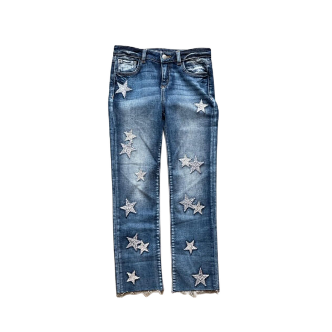 Star Mid Rise Straight Jean