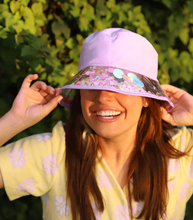 Load image into Gallery viewer, confetti purple bucket hat
