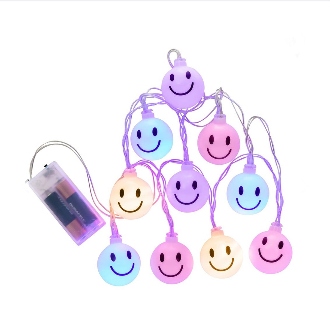 Happy Face String Lights