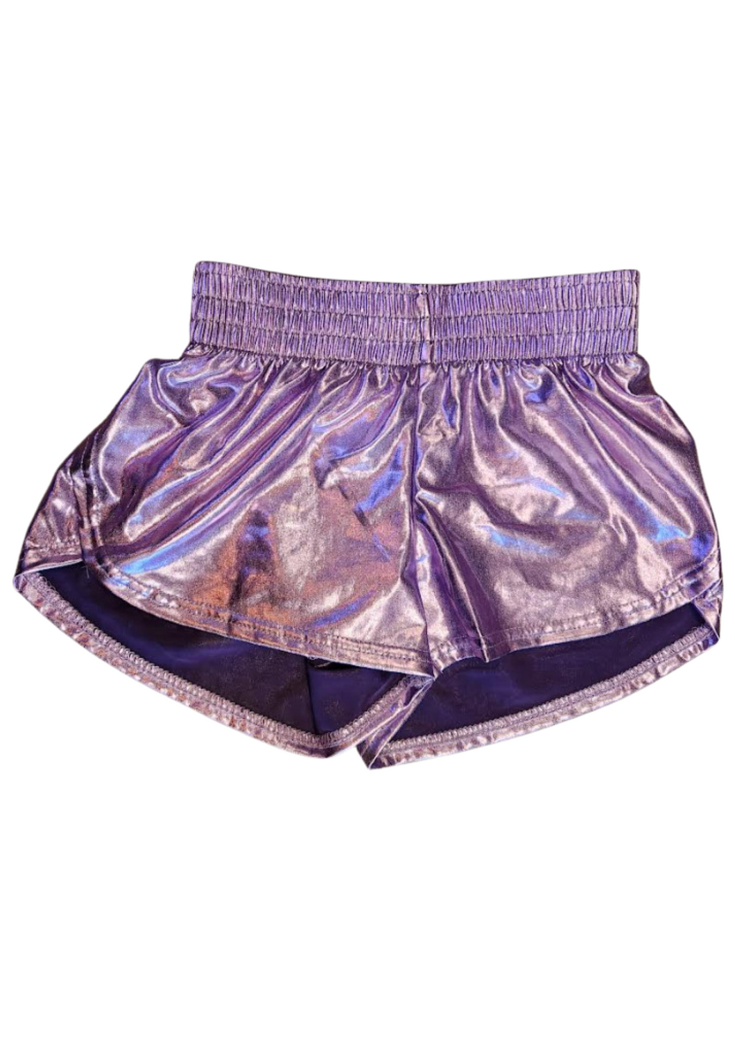 Lavender Metallic Short