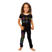 Load image into Gallery viewer, Glitter Smiley Leggings
