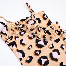 Load image into Gallery viewer, Natural Leopard Swimsuit
