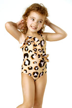 Load image into Gallery viewer, Natural Leopard Swimsuit
