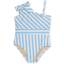 Load image into Gallery viewer, Blue Stripe Swim
