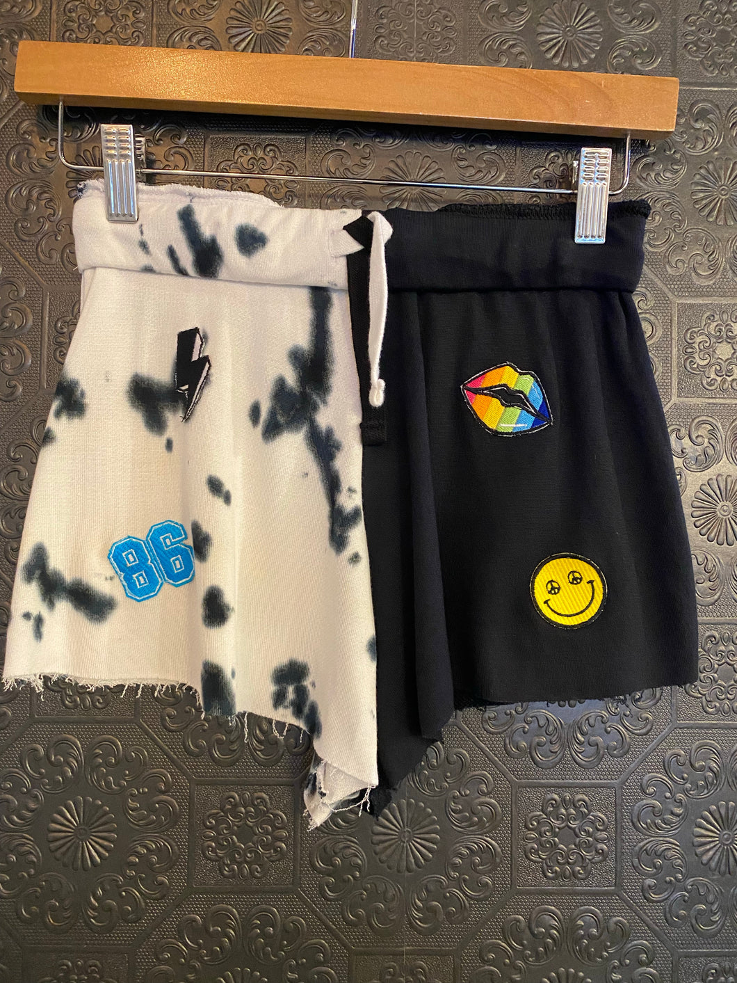 Fbz short Half Tye Dye sulfur