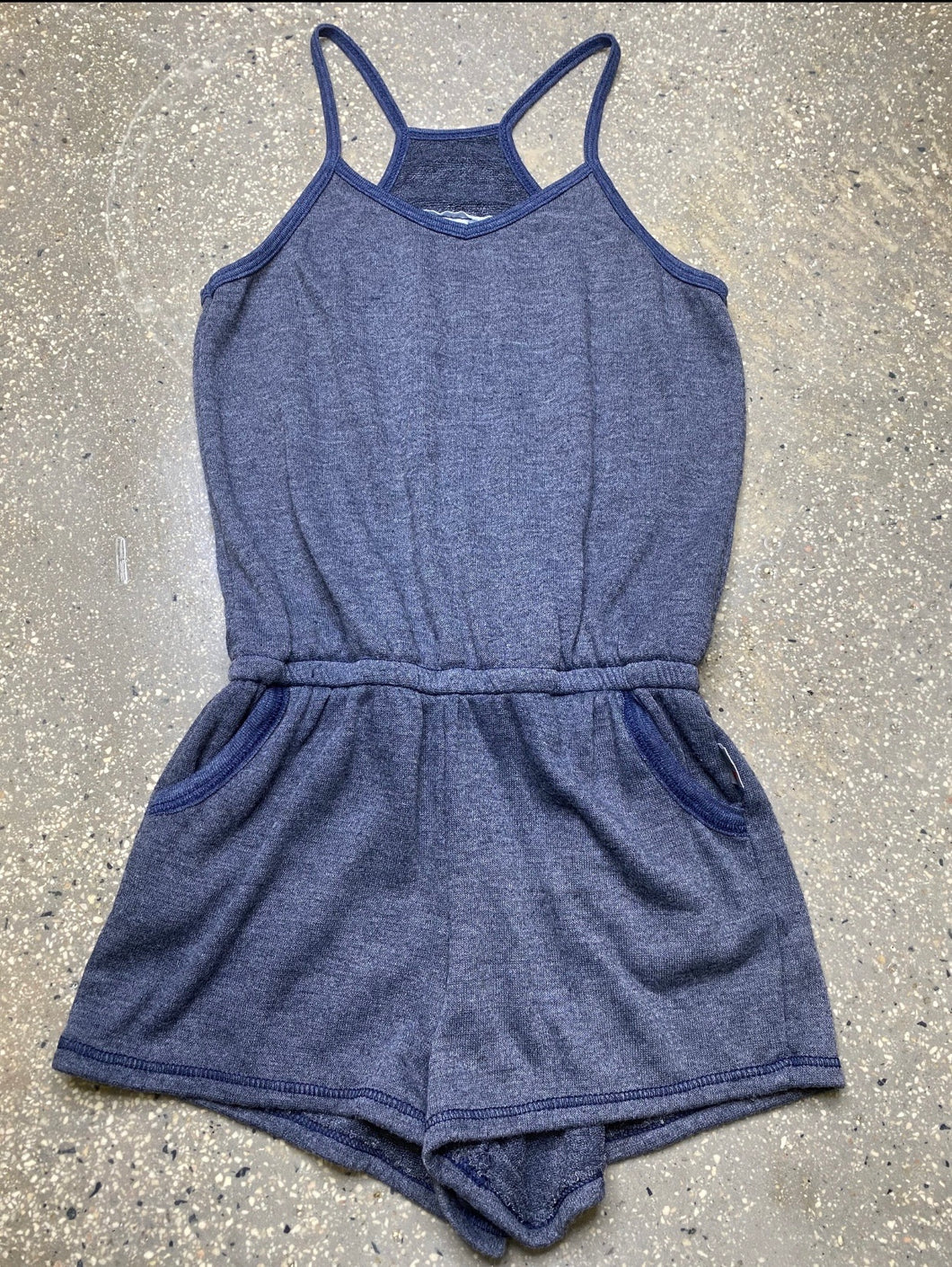 Navy Cami romper