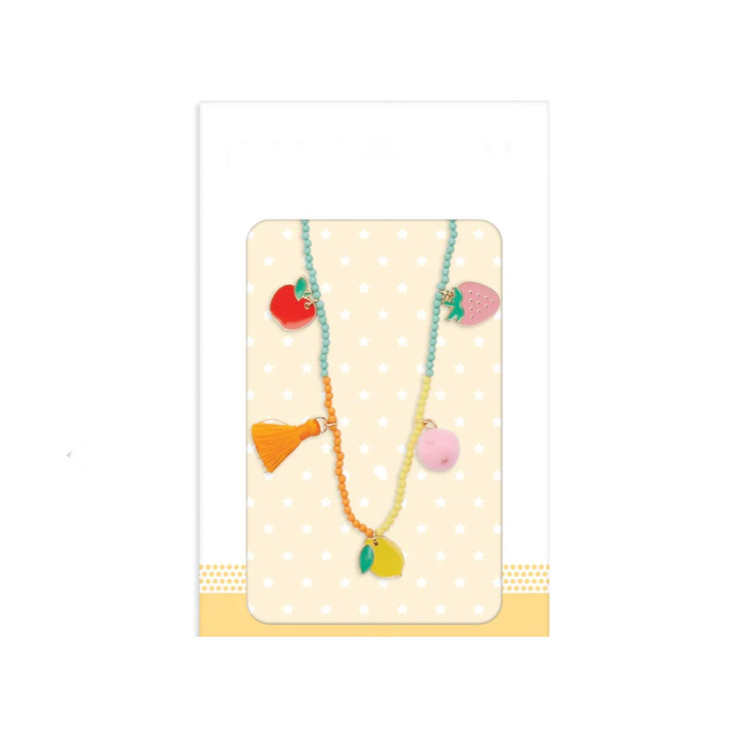 clementine charm necklace