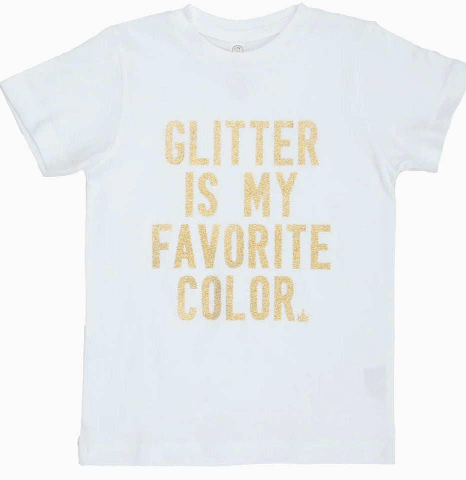 Gold Glitter Shirt