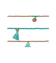 Load image into Gallery viewer, sophia bracelets - star - set of 3
