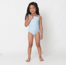 Load image into Gallery viewer, Blue Stripe Swim
